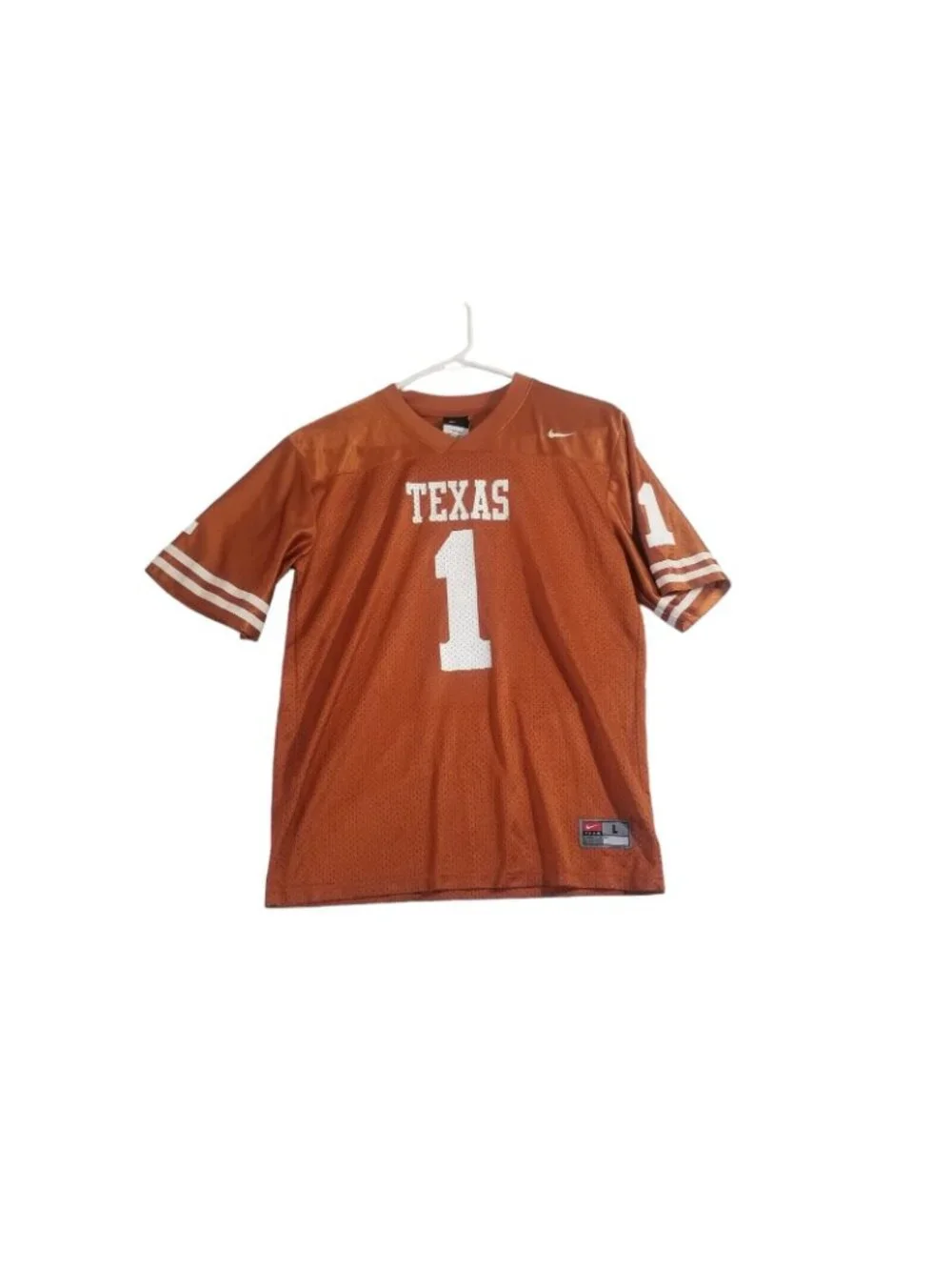Texas Longhorns Nike Youth Large Jersey #1 Orange NCAA Football Team Shirt